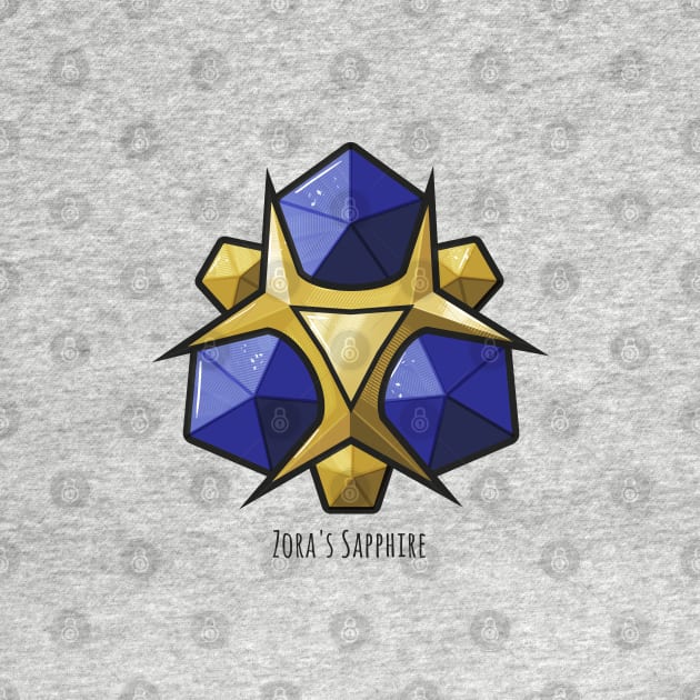 Zora's Sapphire Spiritual Stone by ilustraelleg